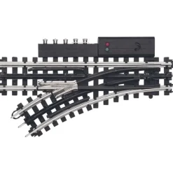 Lionel 6-21397 O SuperSnap 31" Left Hand Remote Control Switch Turnout - Model Train Junction: Quality Parts and Art Supplies