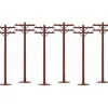 Lionel 6-22360 O Telephone Poles (Pack of 6) - Model Train Junction: Quality Parts and Art Supplies