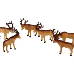 Lionel 6-24251 O The Polar Express Caribou Animal Figures (Pack of 6) - Model Train Junction: Quality Parts and Art Supplies