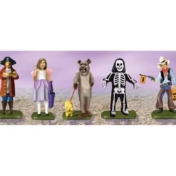 Lionel 6-24265 O Trick or Treat People Figures (Set of 5) - Model Train Junction: Quality Parts and Art Supplies