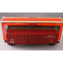 Lionel 6-27240 Pere Marquette Double-Door Boxcar with Auto Rack Load - Model Train Junction: Quality Parts and Art Supplies