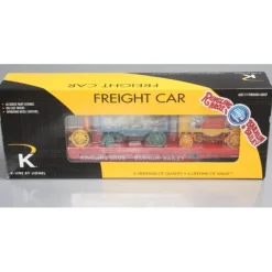 Lionel 6-22498 Ringling Bros. Flatcar with 3 Circus Wagons #76 - Model Train Junction: Quality Parts and Art Supplies