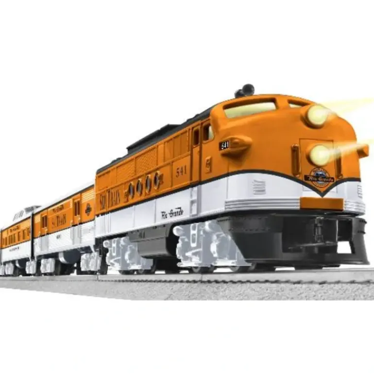 Lionel 6-30125 Rio Grande Ski O Gauge Diesel Train Set with TrainSounds - Model Train Junction: Quality Parts and Art Supplies