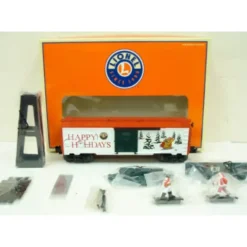 Lionel 6-36850 Santa & Snowman Operating Boxcar - Model Train Junction: Quality Parts and Art Supplies