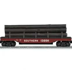 Lionel 6-21437 Southern Operating Log Dump Car - Model Train Junction: Quality Parts and Art Supplies