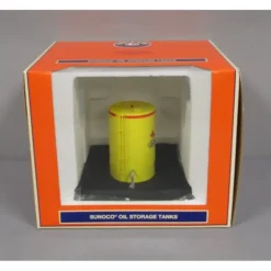 Lionel 6-16852 Sunoco Yellow Cylindrical Oil Tank - Model Train Junction: Quality Parts and Art Supplies