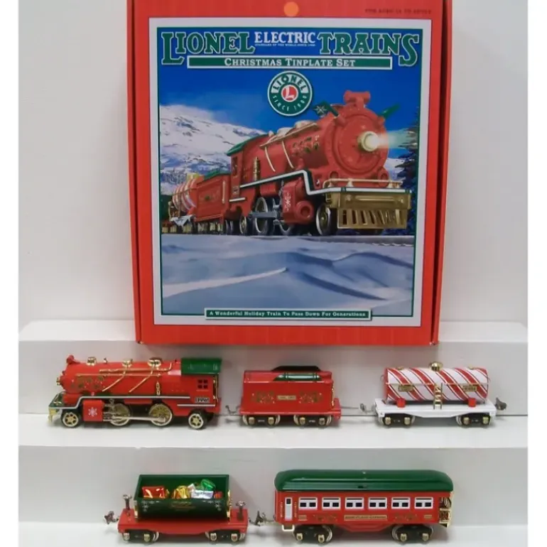 Lionel 6-51012 Tinplate Christmas O Gauge Steam Train Set - Model Train Junction: Quality Parts and Art Supplies