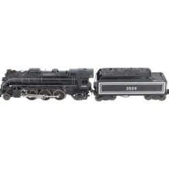 Lionel 2026 Vintage O 2-6-2 Die-Cast Steam Locomotive w/6466W Tender - Repainted VG - Model Train Junction: Quality Parts and Art Supplies