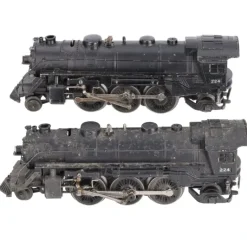 Lionel 224 Vintage O 2-6-2 Die-Cast Steam Locomotives (2) VG - Model Train Junction: Quality Parts and Art Supplies