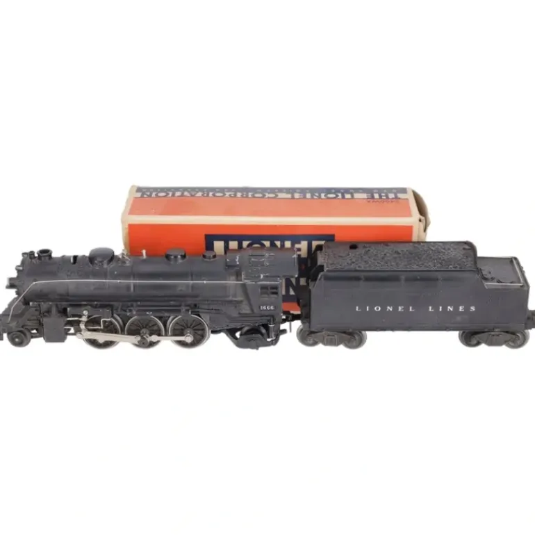 Lionel 1666 Vintage O 2-6-2 Die-Cast Steam Locomotive & Tender - Model Train Junction: Quality Parts and Art Supplies