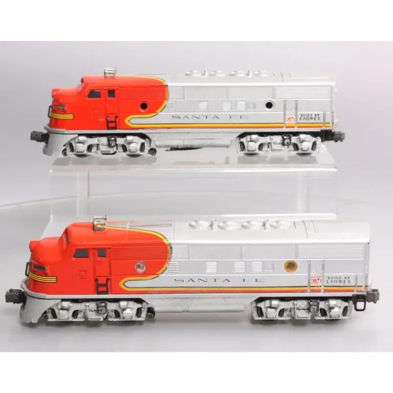 Lionel 2353 Vintage Santa Fe F-3 AA Diesel Locomotive Set #2353 VG - Model Train Junction: Quality Parts and Art Supplies
