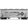 Lionel K-Line 6-22155 O Erie Lackawanna 2-Bay Hopper Car #21353 - Model Train Junction: Quality Parts and Art Supplies
