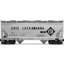 Lionel K-Line 6-22155 O Erie Lackawanna 2-Bay Hopper Car #21353 - Model Train Junction: Quality Parts and Art Supplies