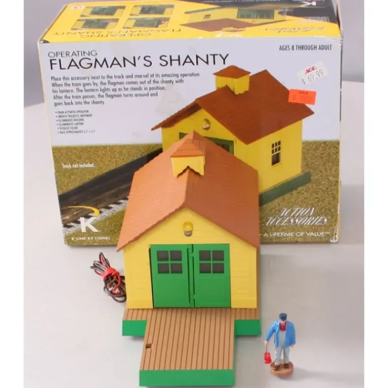 Lionel K-Line 6-21277 Operating Flagmans Shanty - Model Train Junction: Quality Parts and Art Supplies
