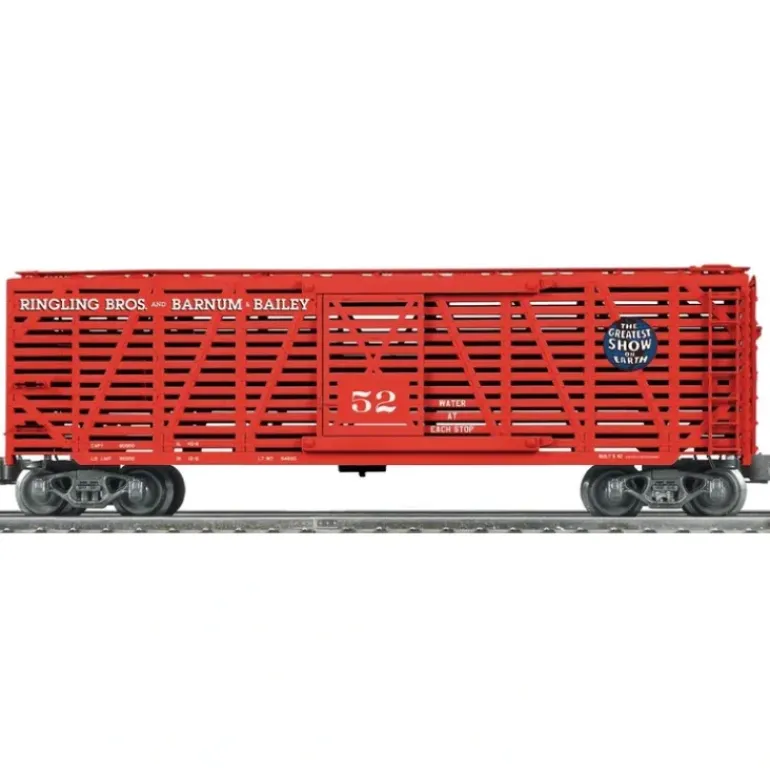Lionel K-Line 6-22629 Ringling Bros. Stock Car #52 - Model Train Junction: Quality Parts and Art Supplies