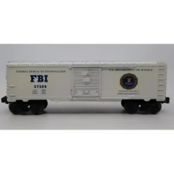Lionel O Gauge FBI Custom Boxcar LN - Model Train Junction: Quality Parts and Art Supplies