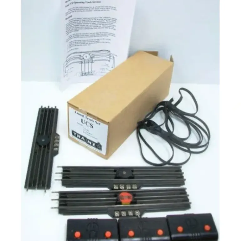 Lionel UCS Vintage O Remote Control Track Sections (Pack of 3) - Model Train Junction: Quality Parts and Art Supplies