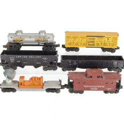 Lionel Vintage O Gauge Freight Cars: 2465, 6462, 6656, 6456, 6417, 3520 [6] VG - Model Train Junction: Quality Parts and Art Supplies
