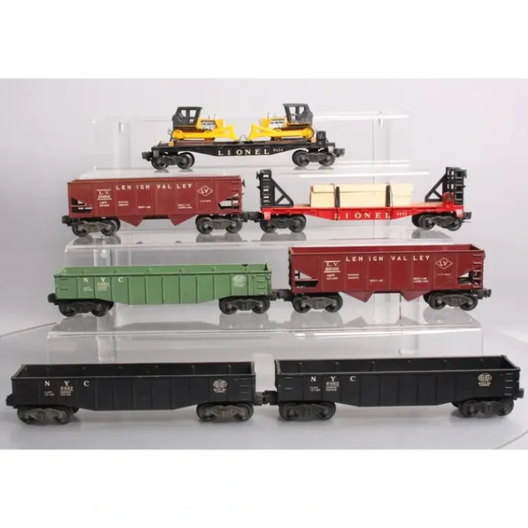 Lionel Vintage O Gauge Freight Cars: 6424, 6477, 6456, 6462 [7] - Model Train Junction: Quality Parts and Art Supplies
