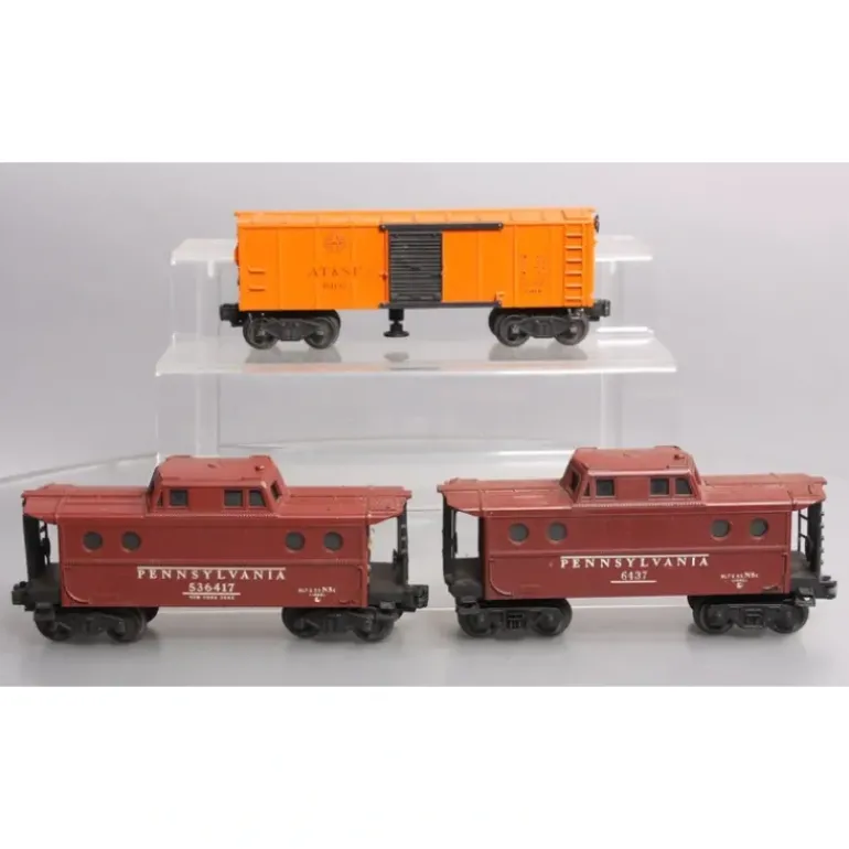 Lionel X3464, 6417 & 6437 Vintage O Operating & Freight Cars [3] VG - Model Train Junction: Quality Parts and Art Supplies