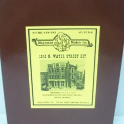 Magnuson Models 439-542 HO 1245 N. Water Street Kit - Model Train Junction: Quality Parts and Art Supplies