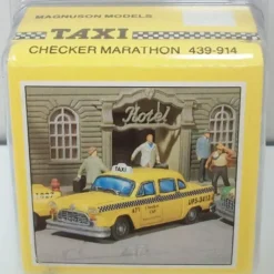 Magnuson Models 439-914 HO Checker Marathonn Taxi Kit - Model Train Junction: Quality Parts and Art Supplies