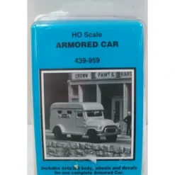 Magnuson Models 439-959 HO Scale Armored Car Kit - Model Train Junction: Quality Parts and Art Supplies