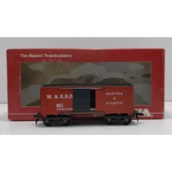 Mantua 721044 HO Scale Western & Atlantic Wooden Box Car - Model Train Junction: Quality Parts and Art Supplies