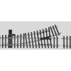 Marklin 5976 1 Gauge 22 40" Radius Left Hand Manual Switch Turnout - Model Train Junction: Quality Parts and Art Supplies
