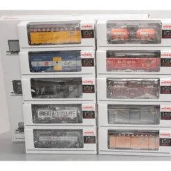 Marklin 45649 American Car Display (Set of 10) - Model Train Junction: Quality Parts and Art Supplies