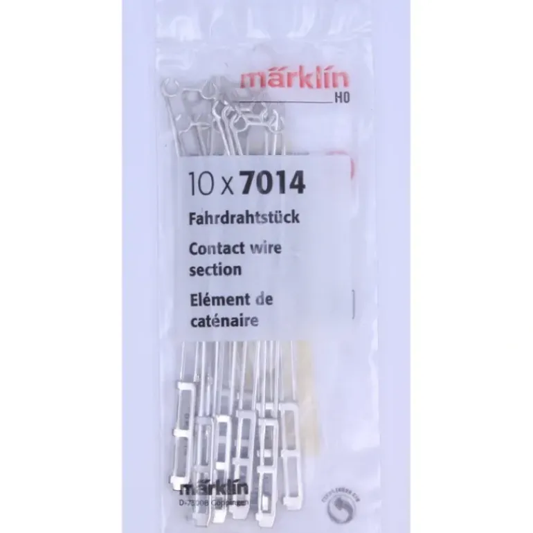 Marklin 7014 Catenary Wire Sections (Pack of 10) - Model Train Junction: Quality Parts and Art Supplies