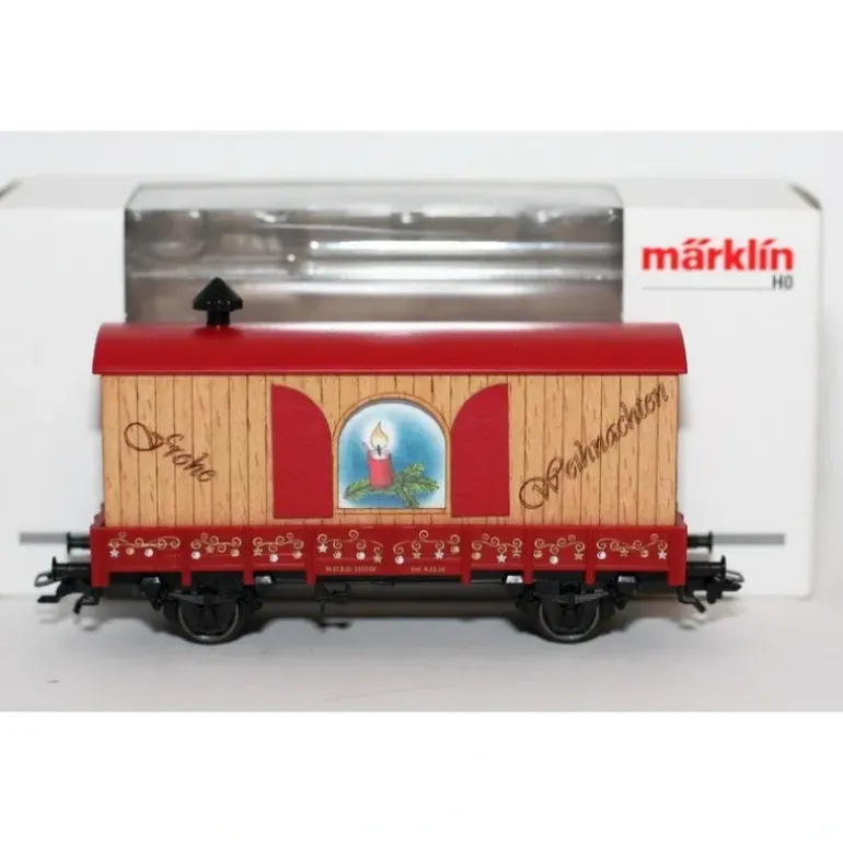 Marklin 48410 HO Christmas Box Car 2010 - Model Train Junction: Quality Parts and Art Supplies