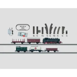 Marklin 29532 HO Gauge Steam Frieght Starter Train Set - Model Train Junction: Quality Parts and Art Supplies