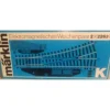 Marklin 2263 HO 6-5/8" 22 K Track Right Hand Remote Switch Turnout (Set of 2) - Model Train Junction: Quality Parts and Art Supplies