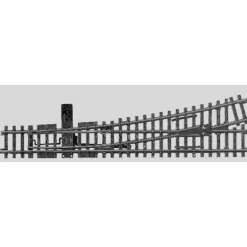 Marklin 22715 HO 35-1/2" Radius 14 K Track Left Hand Switch Turnout - Model Train Junction: Quality Parts and Art Supplies