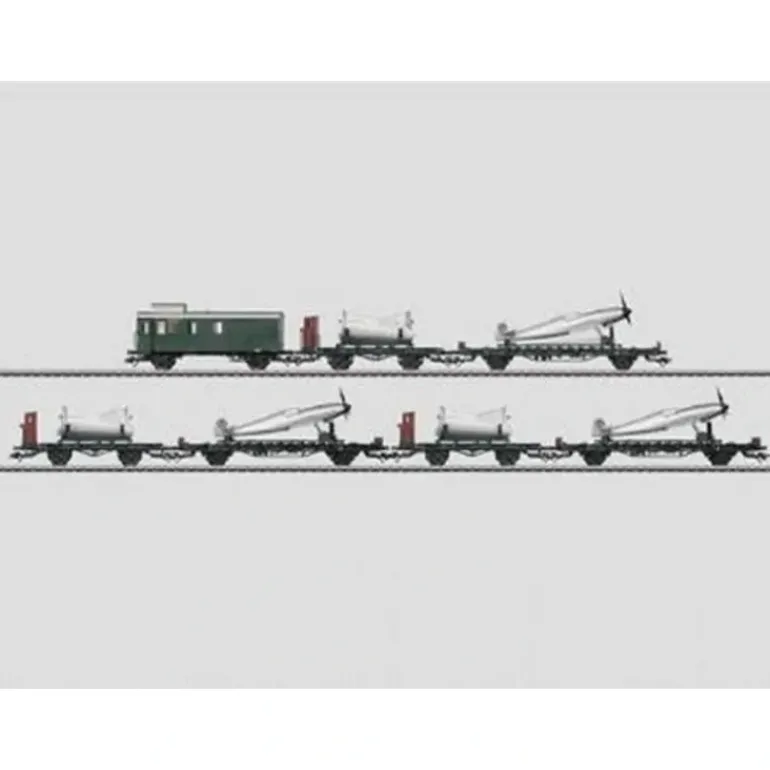 Marklin 45097 HO Scale Airplane Transport Car Set - Model Train Junction: Quality Parts and Art Supplies