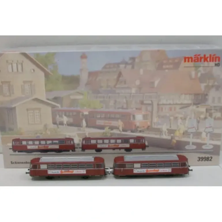 Marklin 39982 HO Scale AutoRail Railbus w/ Control Car - Model Train Junction: Quality Parts and Art Supplies