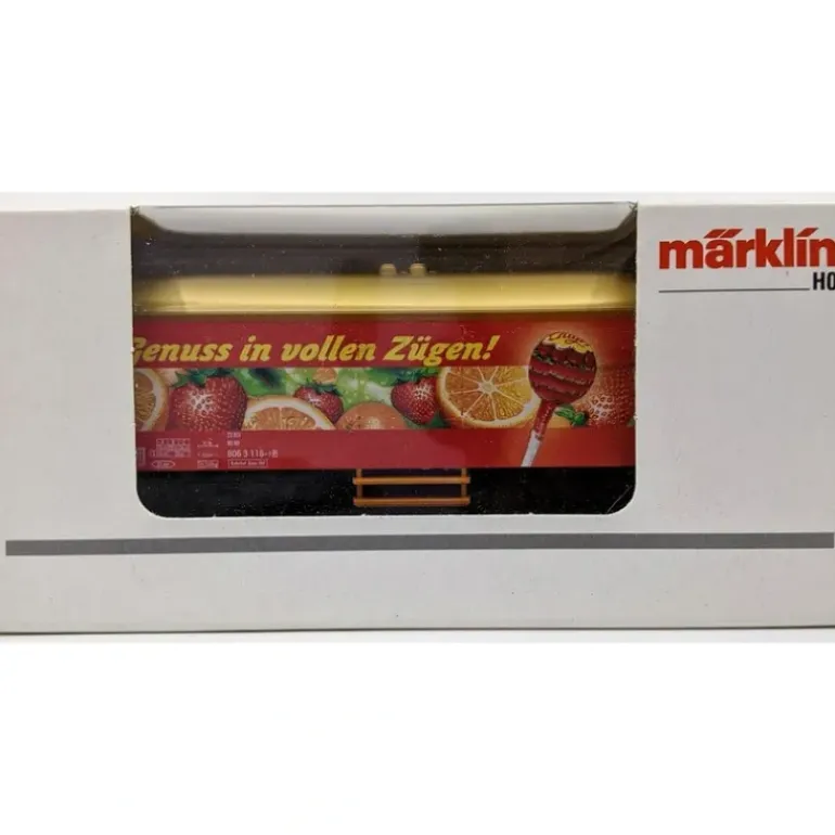 Marklin 44192 HO Scale Chupa Chups Reefer Car - Model Train Junction: Quality Parts and Art Supplies