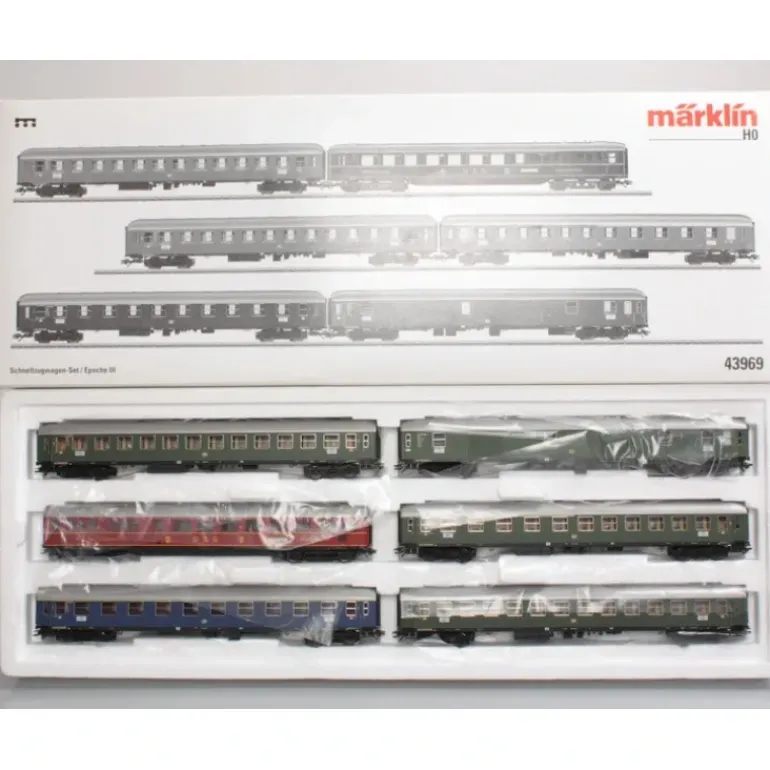 Marklin 43969 Insider Exp Pass Set DB 6 - Model Train Junction: Quality Parts and Art Supplies