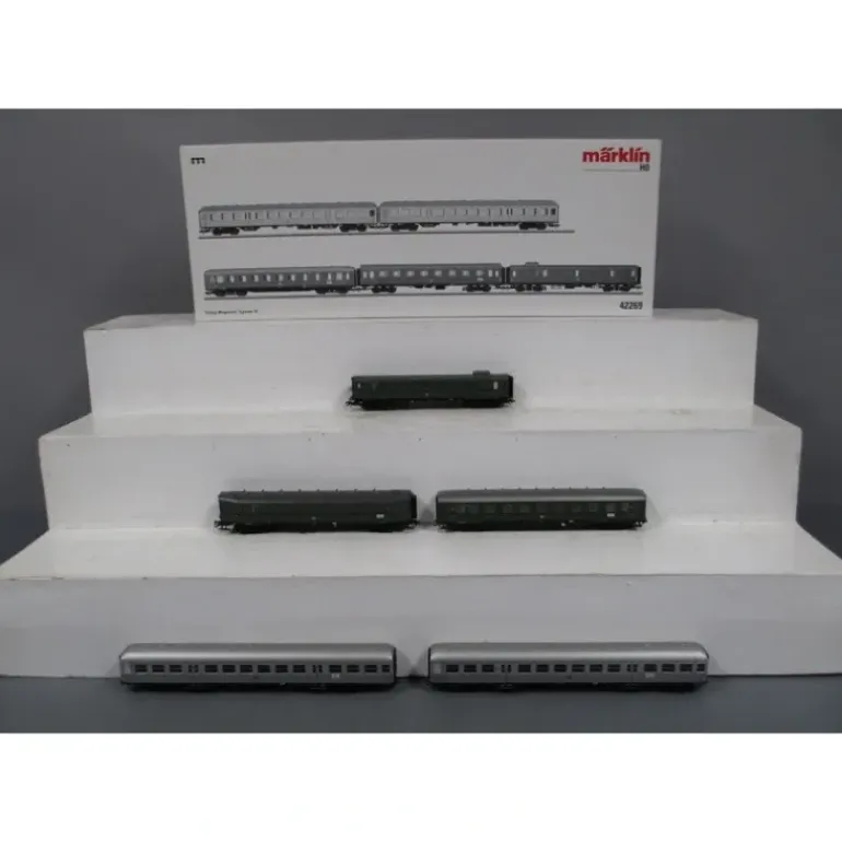 Marklin 42269 Insider Passenger 5-Car Set - Model Train Junction: Quality Parts and Art Supplies