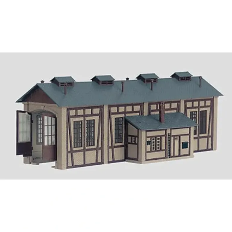 Marklin 72893 Locomotive Shed Building Kit - Model Train Junction: Quality Parts and Art Supplies