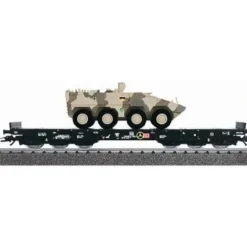 Marklin 48735 4MFOR Flat with ISAF Boxer - Model Train Junction: Quality Parts and Art Supplies