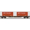 Marklin 47073 OBB Flatcar with Two Tank Containers - Model Train Junction: Quality Parts and Art Supplies