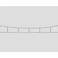 Marklin 70167 6-5/8" Catenary Wire for Curved Track (Pack of 5) - Model Train Junction: Quality Parts and Art Supplies