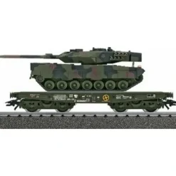 Marklin 48711 Rimmps Flatcar with Two Leopard Tanks - Model Train Junction: Quality Parts and Art Supplies
