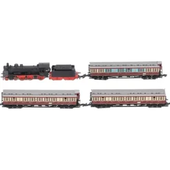 Marklin 81437 Z German State RR DRG Steam Locomotive Passenger Set (Set of 4) EX - Model Train Junction: Quality Parts and Art Supplies