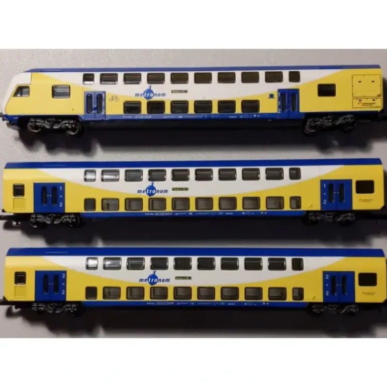 Marklin 81481 Z Scale Metronom Passenger Car Set EX - Model Train Junction: Quality Parts and Art Supplies