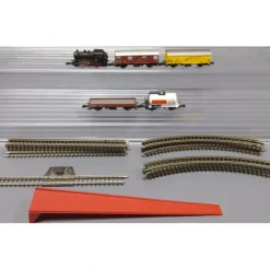 Marklin Z Scale DB BR89 0-6-0 Steam Locomotive Freight Set EX - Model Train Junction: Quality Parts and Art Supplies