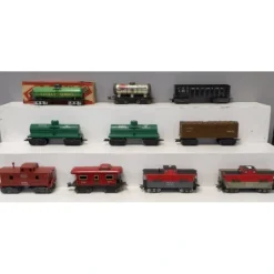 Marx Vintage O Assorted Freight Cars: 18326, 2532, 13975, 553, 556, 20102 [10] VG - Model Train Junction: Quality Parts and Art Supplies