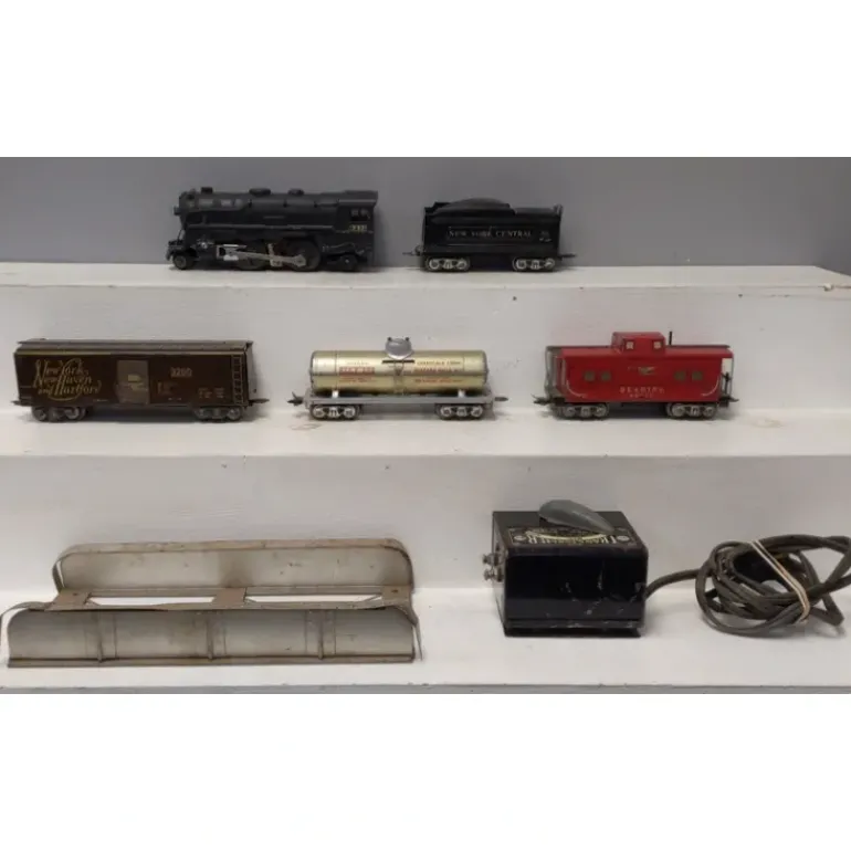 Marx Vintage O Gauge Steam Freight Set: 999, 3200, 256, 92812, 1239 & Bridge [6] - Model Train Junction: Quality Parts and Art Supplies